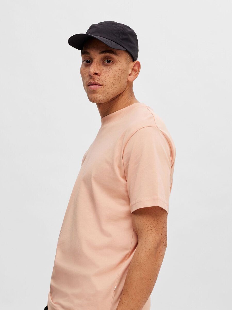 Bomulls-t-shirt - Pink Sand