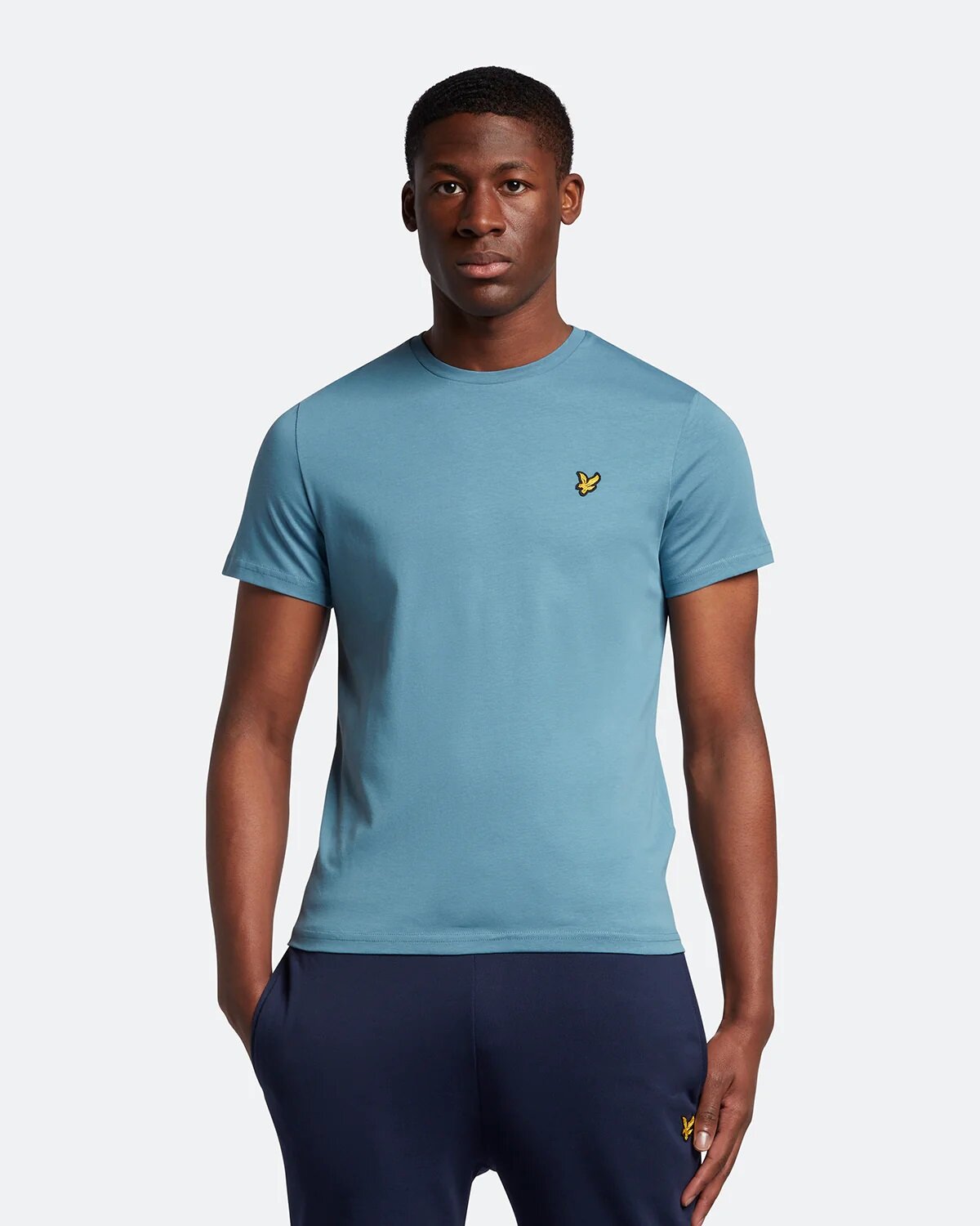 Plain T-shirt - Skipton Blue