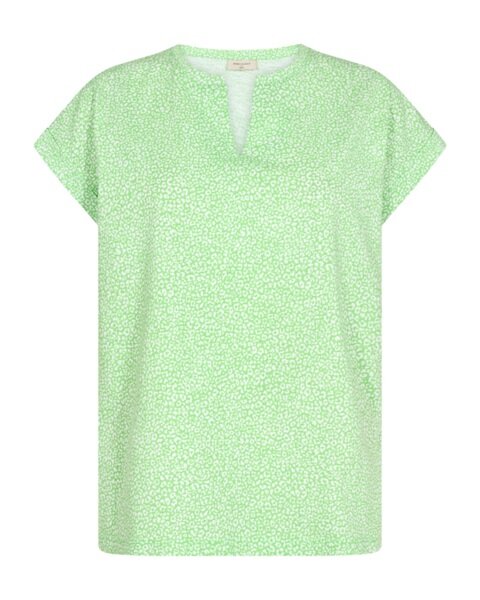 Fqviva T-shirt - Summer Green W. Brilliant W.