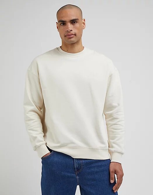 Loose Sweatshirt - Ecru