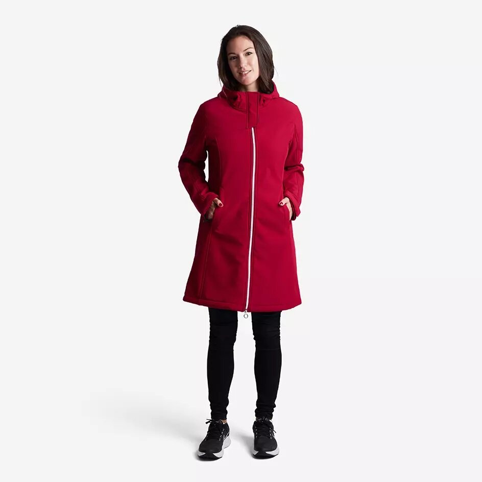 Zara Coat - Rhubarb Red