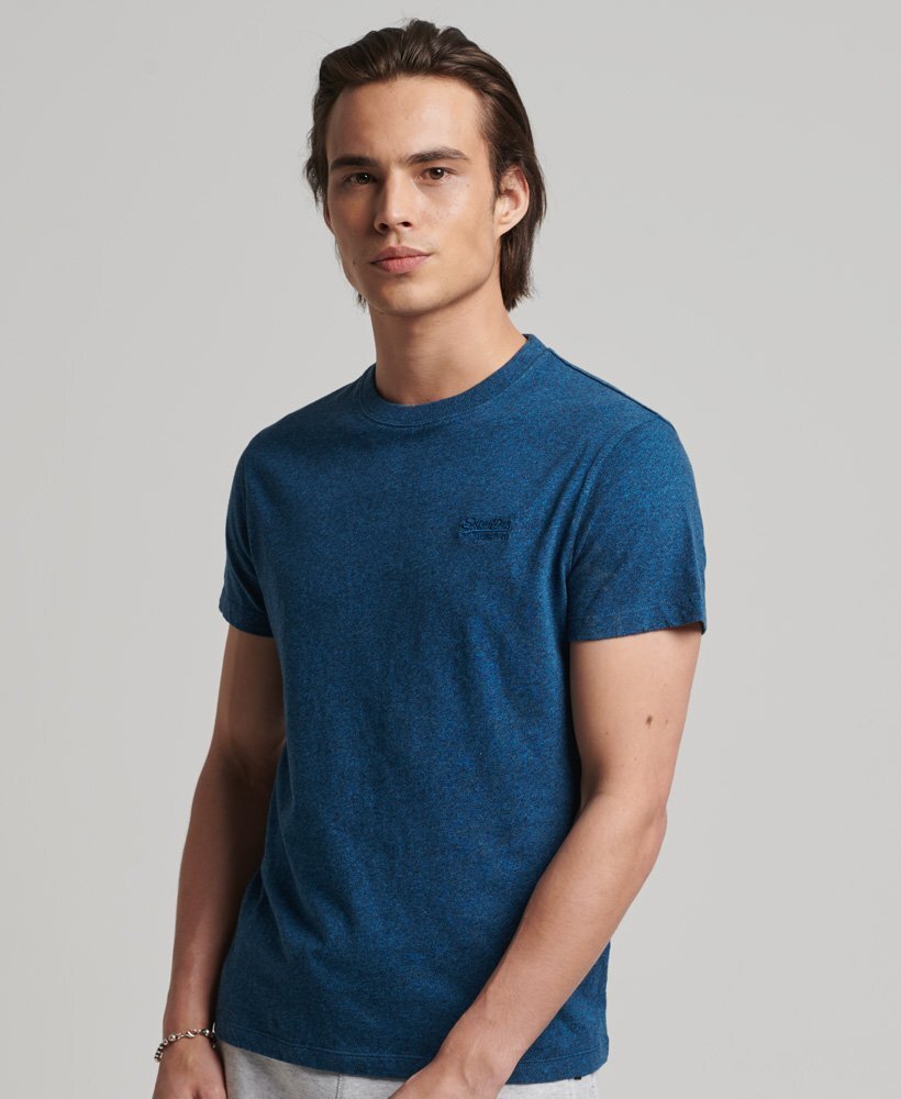 Superdry T-shirt - Teal Blue Marl
