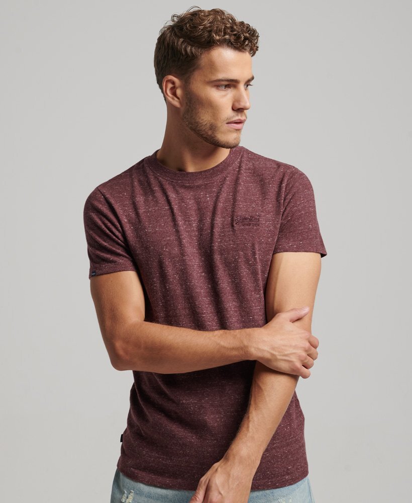 Superdry T-shirt - Cocoa Brown Marl