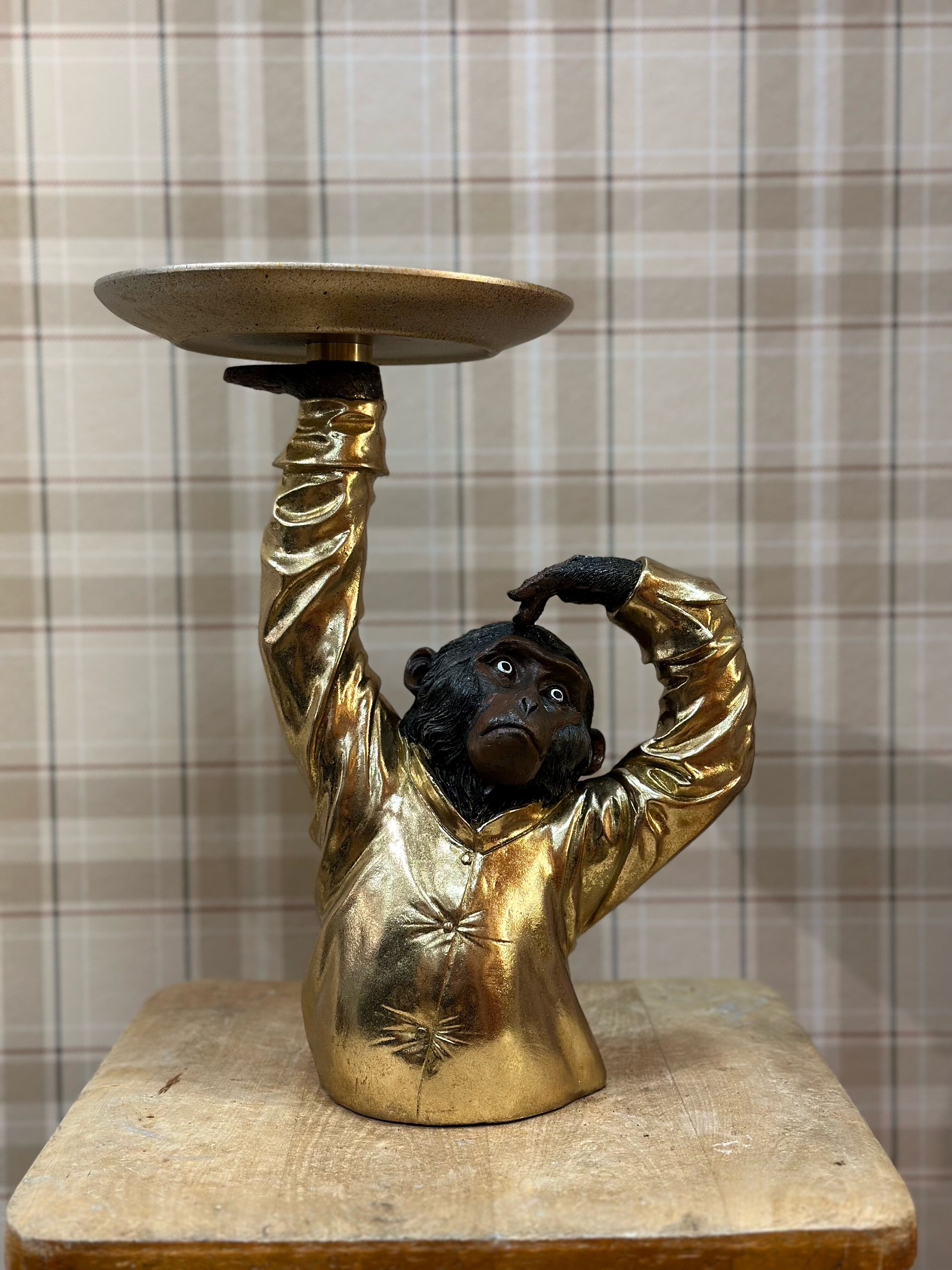 Monkey Waiter - Guld