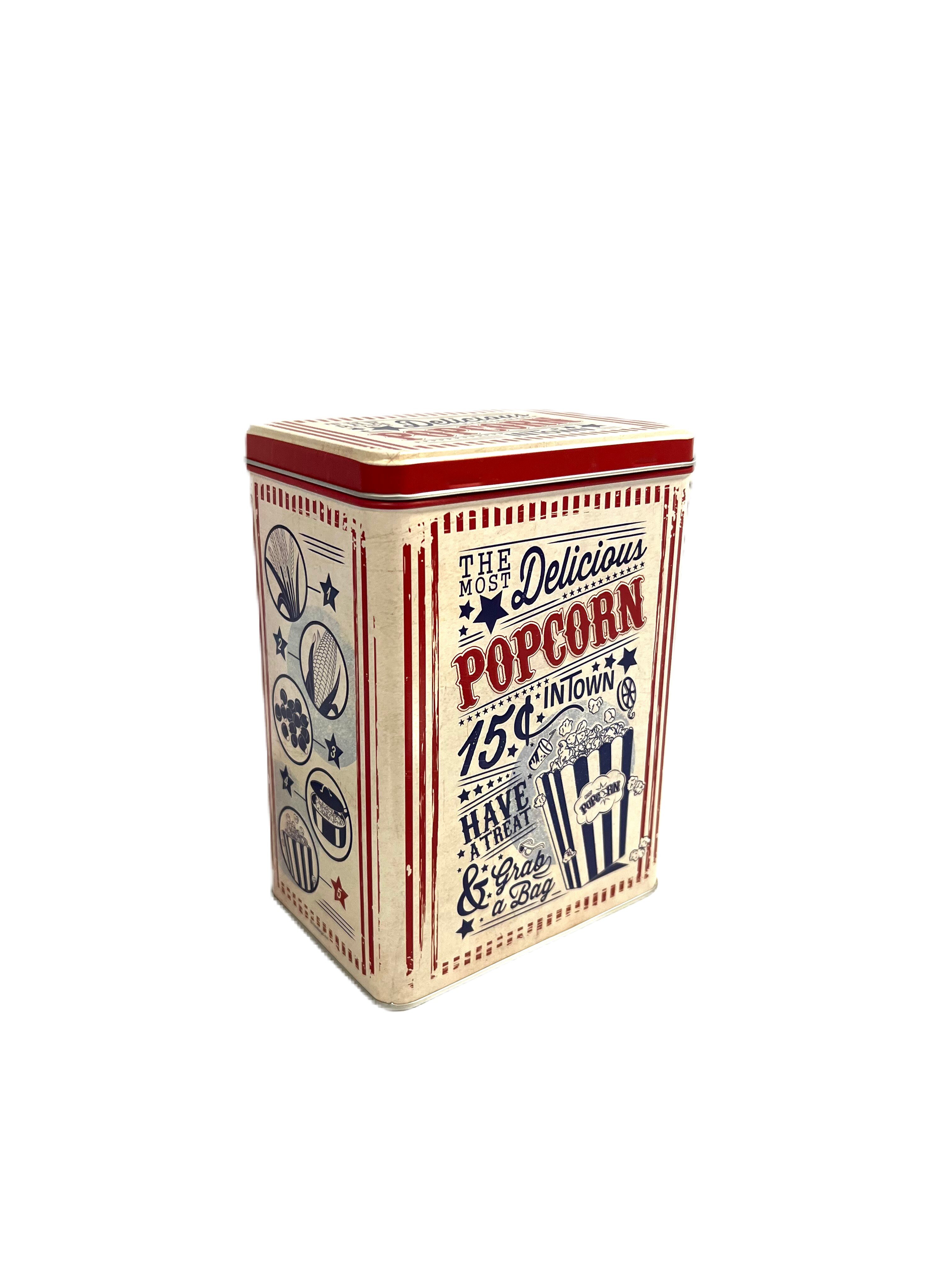 Plåtburk Popcorn -  