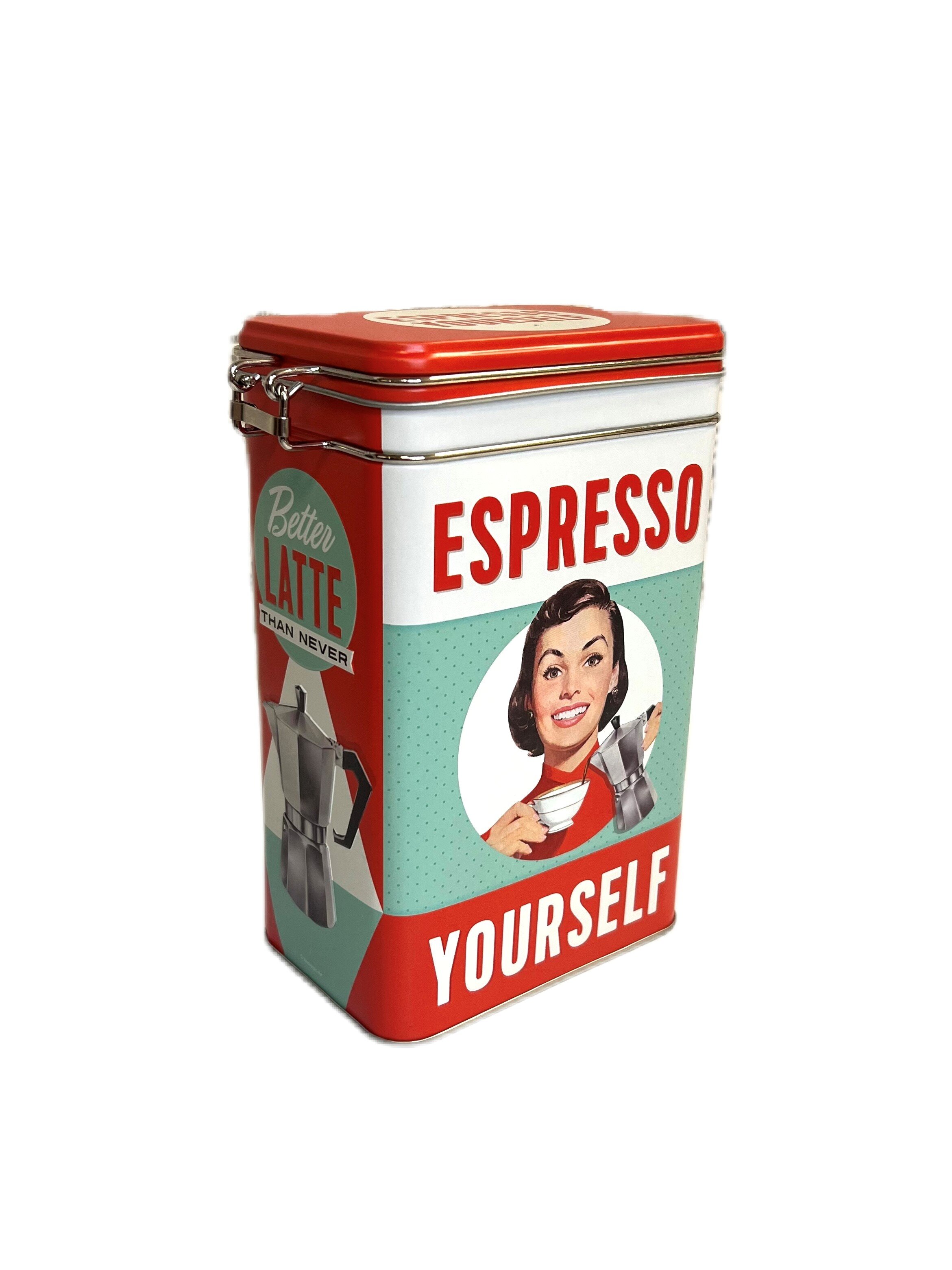 Plåtburk Espresso -  