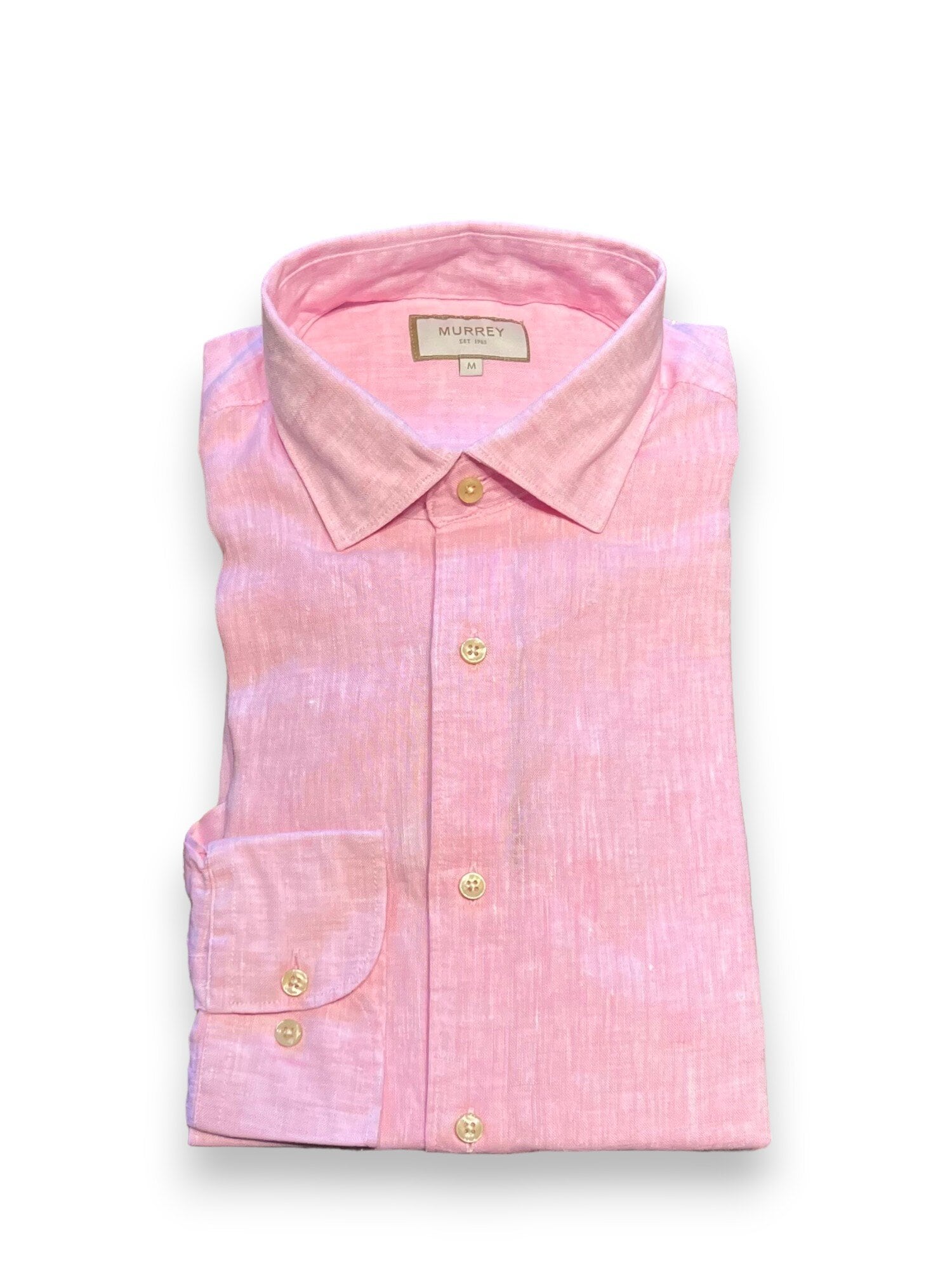 Långärmad Linneskjorta - Pink