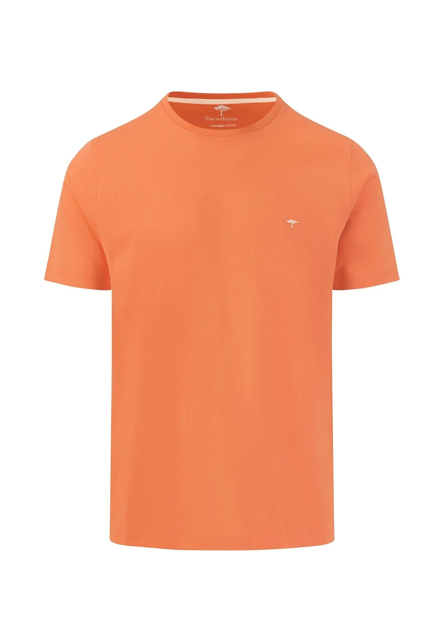Enfärgad T-shirt - Orange