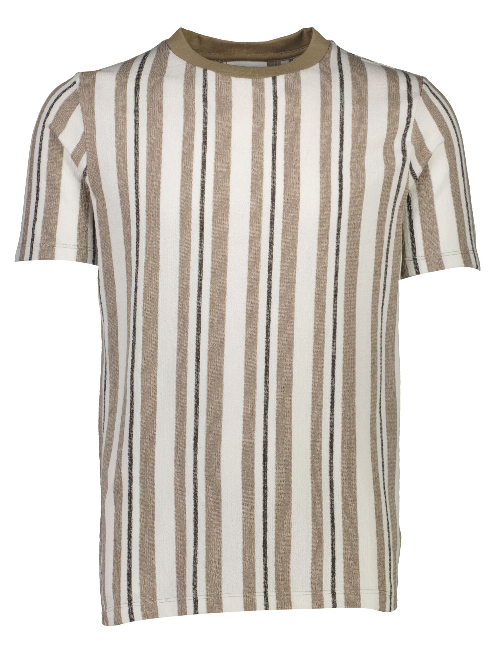 Towel Striped T-shirt - Stone