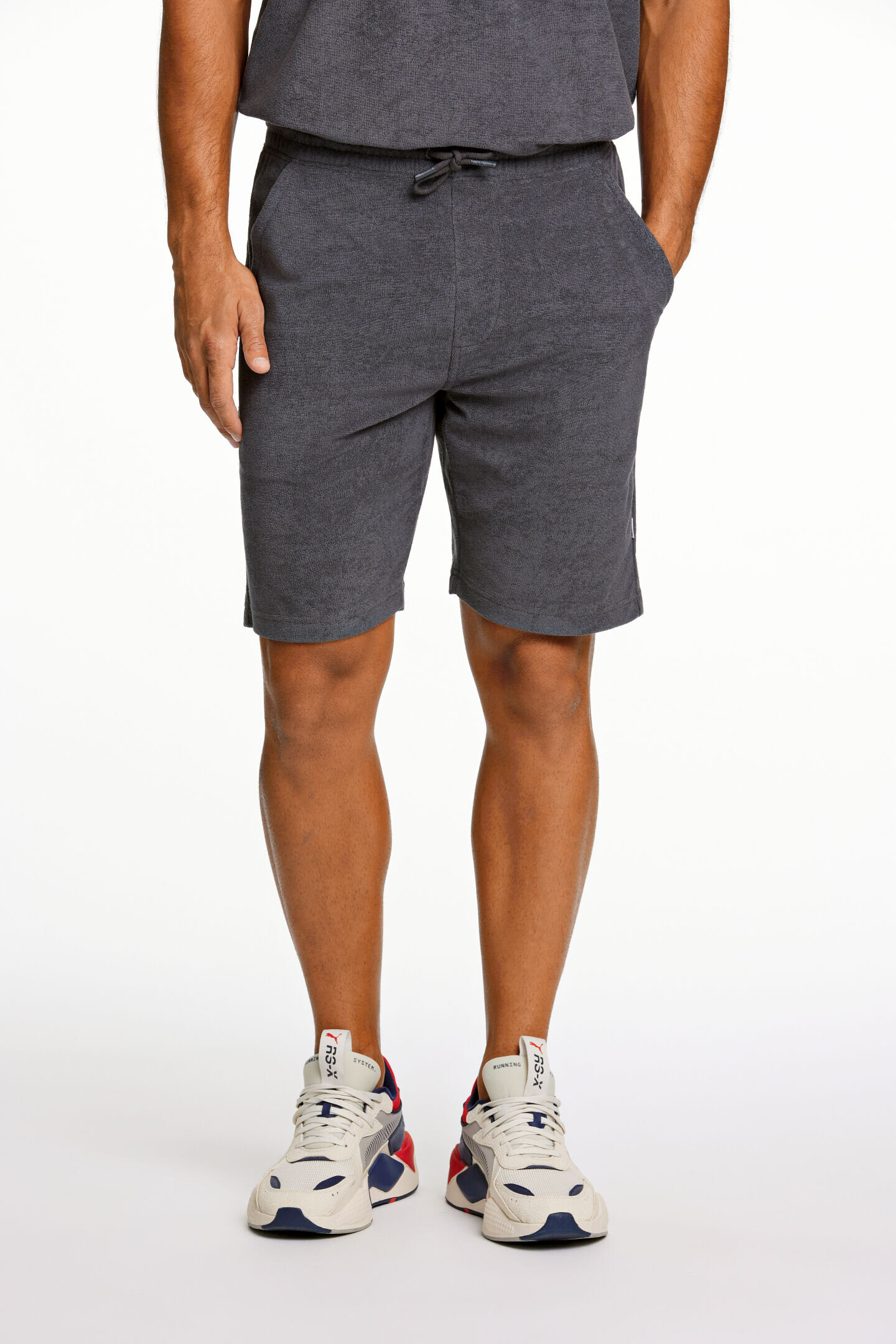 Shorts I Frotté - Grey