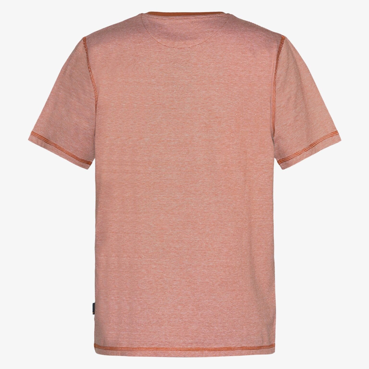 Randig T-shirt - Sienna Orange