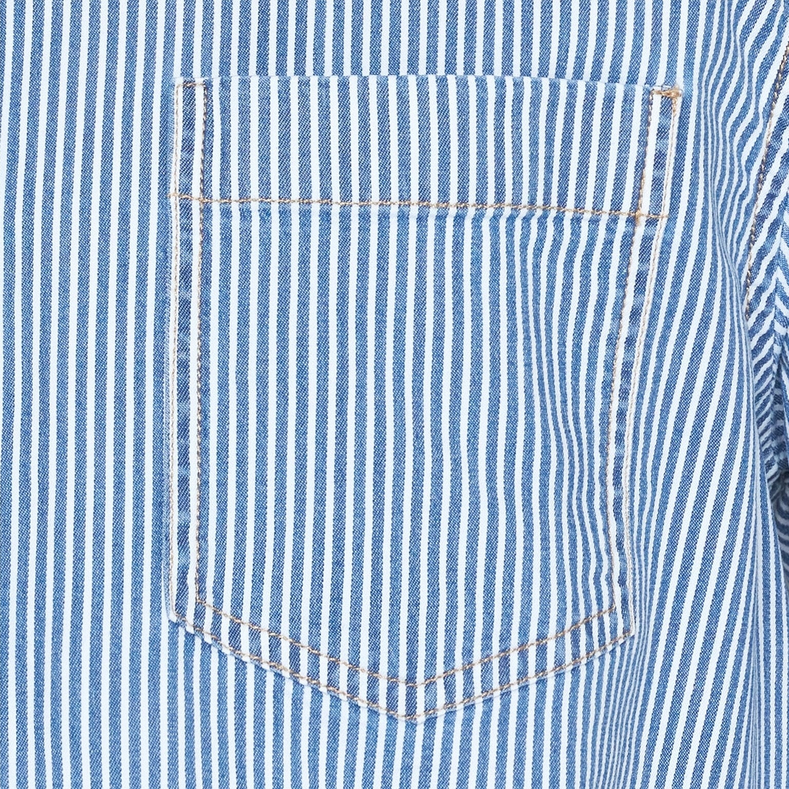 Randig Skjorta - Light Blue