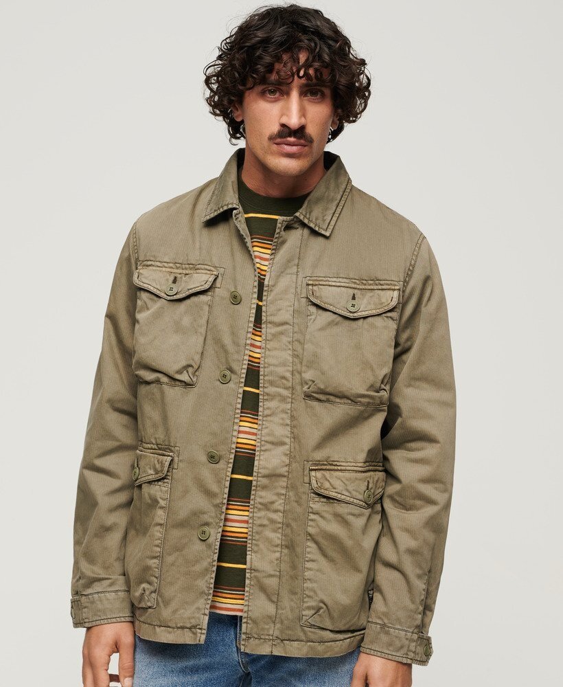 Military M65 Lightweight Jacket - Dusty Olive