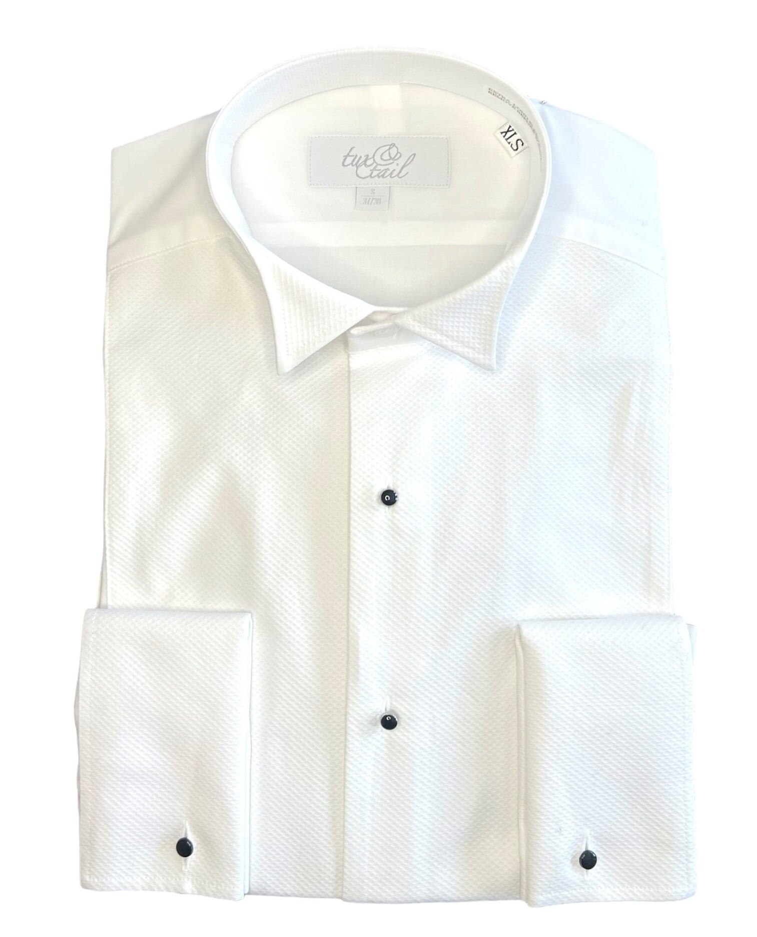 Frackskjorta Med Extra Långa Ärmar - White