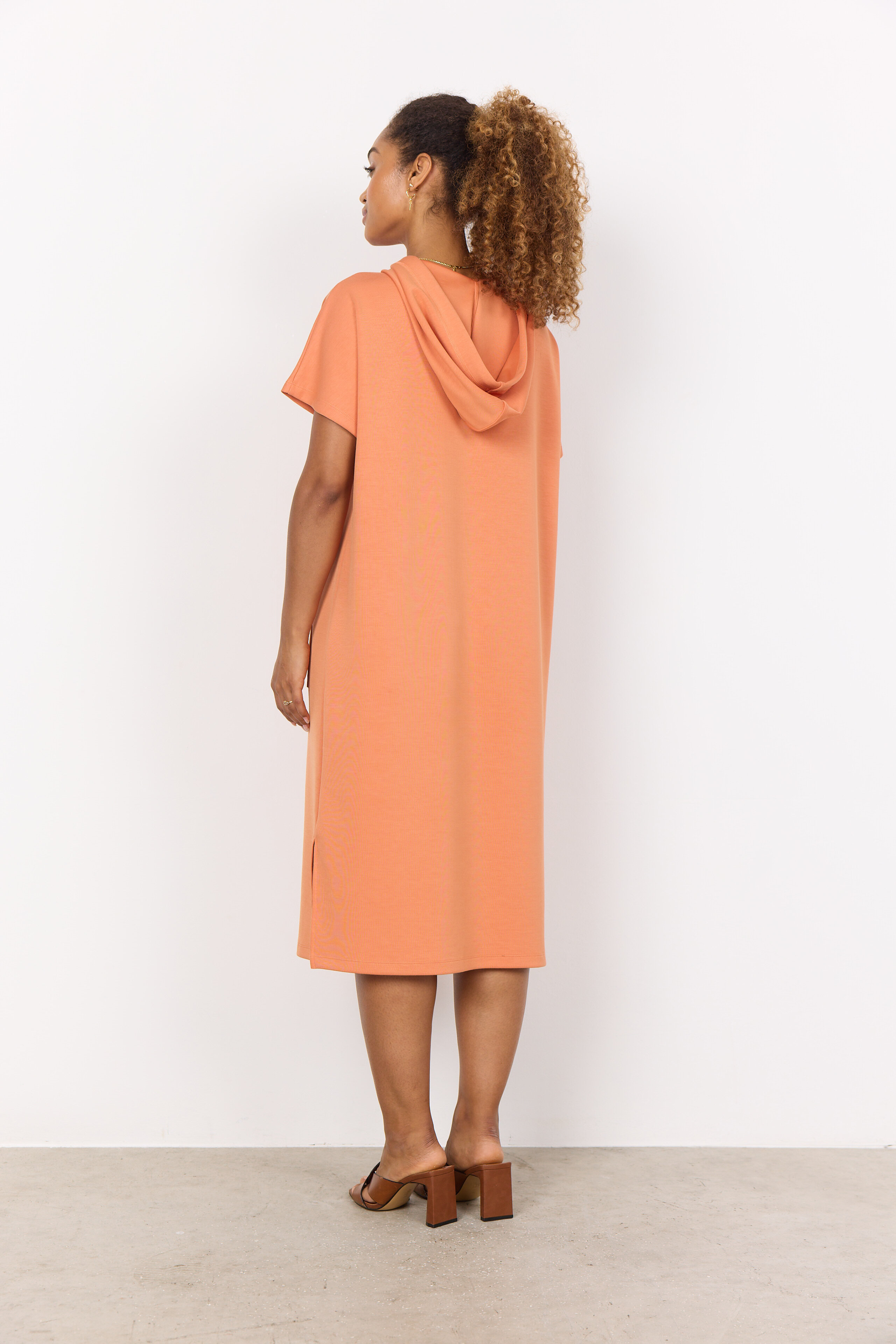  Sc-banu 178 Sweat-dress - Papaya